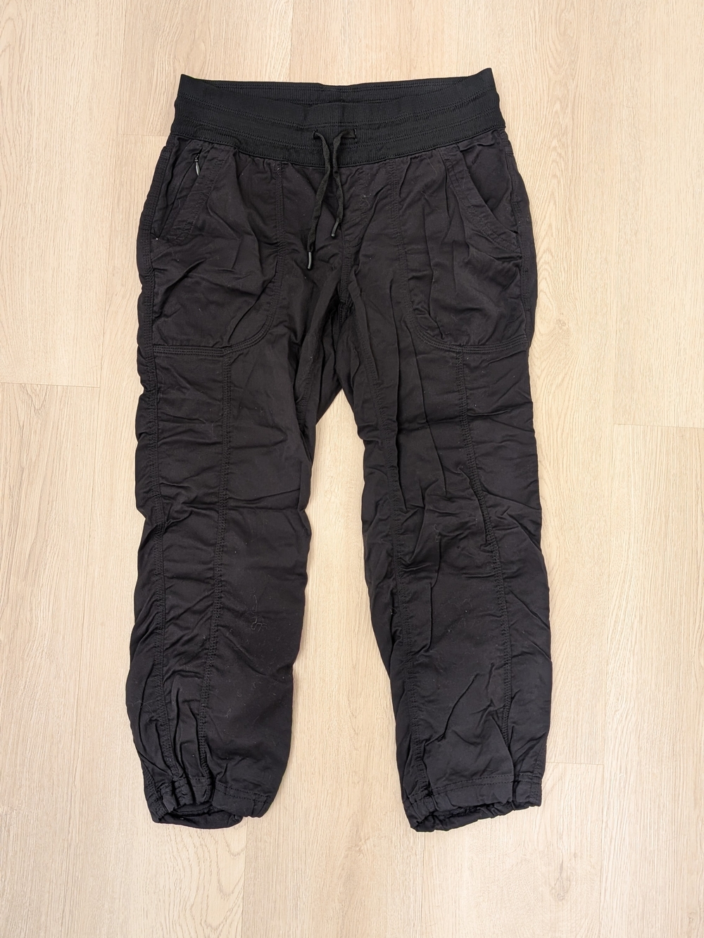 The North Face Black Cargo Jogger Capris